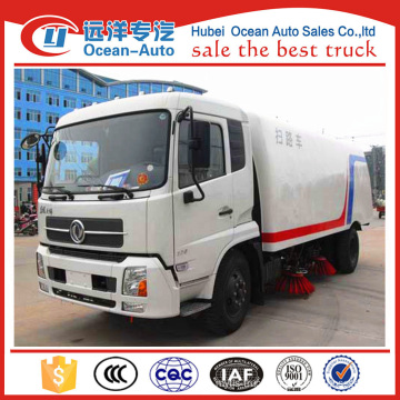 Dongfeng kingrun 4x2 road cleaning machine/ road sweeper for sale